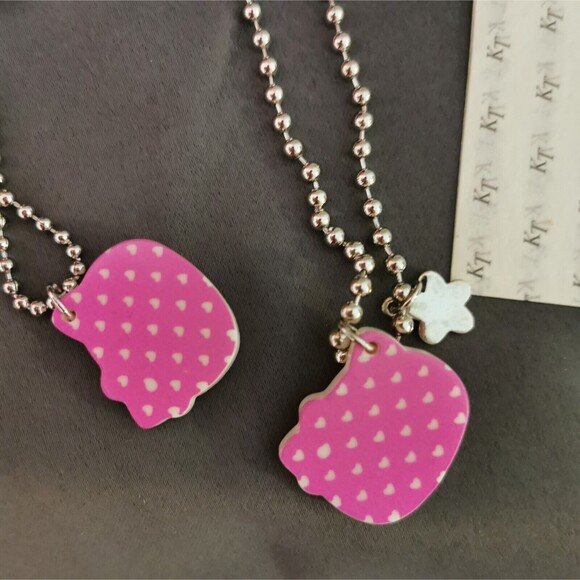 Hello Kitty Necklace Lot Jewelberry Japan Rare Sanrio Pendant Bracelet Jewelry - Picture 13 of 15